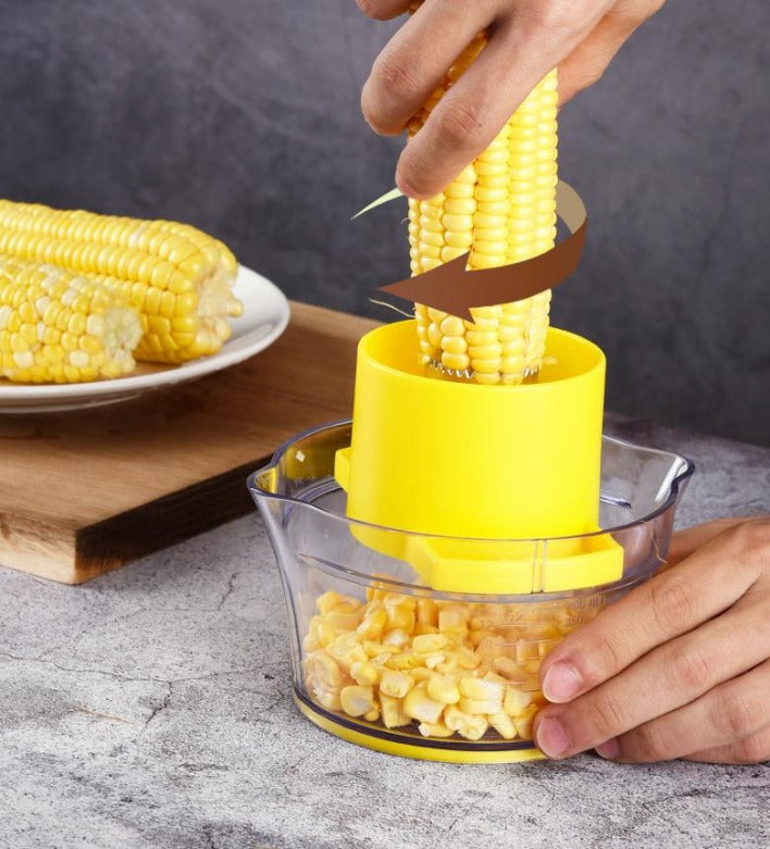Corn Stripper With Measuring Cup