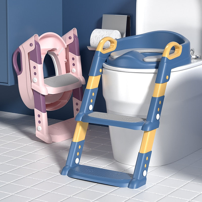 Foldable Step Ladder Potty Training Seat